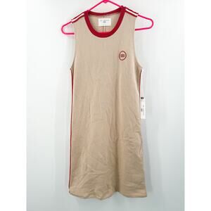 Sol Angeles Tank Dress Women’s XS Anthropologie NWT Sporty Sleeveless Mini Terry